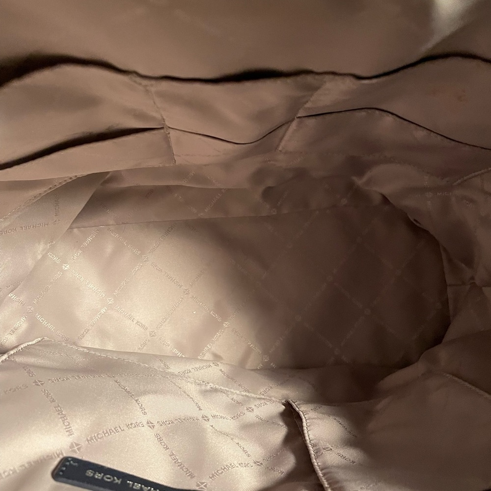 Michael Kors navy and blue purse